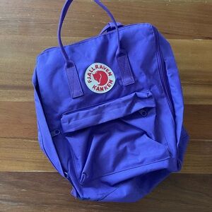 Fjallraven Purple Backpack